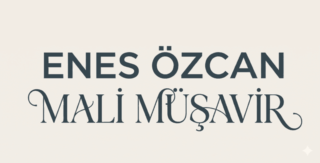Enes Özcan Mali Müşavir Logo